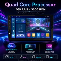 20% de réduction sur l'autoradio Android universel 9 pouces 4 Go 64 Go RK3562 pour les grossistes en autoradios avec CarPlay Android Auto GPS