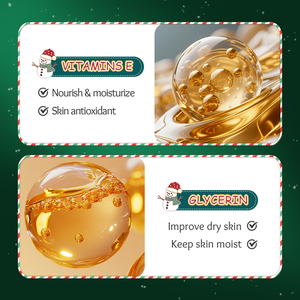 Coffret Cadeau de Soins de la Peau à l'Avocat Bio et Vitamine E pour Noël, 6 Pièces, Hydratant, Blanchissant, Nourrissant, Soins du Visage et du Corps - Product Image 2