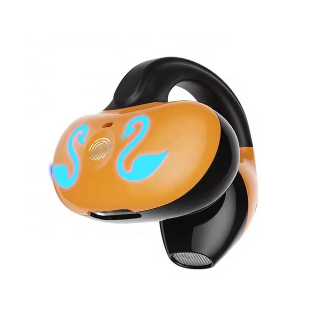 GD68 Mini Small True Wireless BT Earphones With Mic Sports Waterproof Earbuds Gaming Headphone Handsfree Single Ear Clip Headset