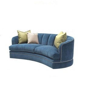 Canapé d'angle en <span class=keywords><strong>L</strong></span> pour salon, en tissu lin gris clair, ensemble de canapés modulaires, idéal pour hall d'hôtel - Product Image 5