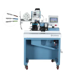 EW-50F Automatic Multi Core Cable Stripping And Crimping Machine For Molex JST XH Wire Terminal Crimp Machine