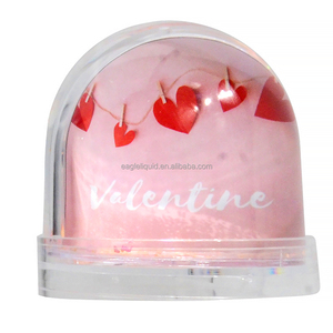 Marco de Fotos Personalizado de Acrílico con Globo de Nieve, Base Transparente, Densidad de Purpurina Personalizable, Reemplazo de Foto DIY - Product Image 5