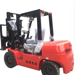 Chariot élévateur à contrepoids diesel Hangzhou A30 de 3 tonnes, utilisation assise, pour usage intérieur en usine de fabrication - Product Image 1
