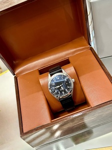 สำหรับ <span class=keywords><strong>IWC</strong></span> นาฬิกาหรูระดับไฮเอนด์, ระบบกลไกอัตโนมัติ, หน้าปัดสีดำด้าน, สายหนัง, ตัวเรือนสแตนเลสสตีล - Product Image 2