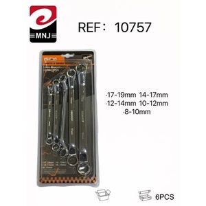 Mnj Wrench Set 8-19mm 6Pcs Combination Spanner Tool Kit - Product Image 3