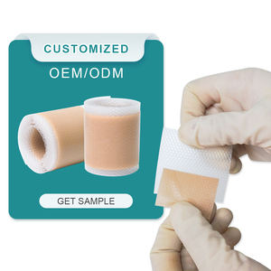 Feuilles de gel <span class=keywords><strong>cicatrisant</strong></span> en <span class=keywords><strong>silicone</strong></span> de qualité médicale, ruban adhésif médical pour cicatrices, rouleau de bandage, facile à déchirer, imperméable, désinfectant à l'ozone, classe I - Product Image 1