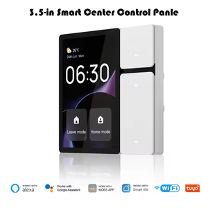 Tuya <span class=keywords><strong>3</strong></span>,5 pulgadas <span class=keywords><strong>Smart</strong></span> Mini Panel incorporado IR Gateway Mini <span class=keywords><strong>3</strong></span>-Gang Interruptor de relé de <span class=keywords><strong>3</strong></span> vías Dispositivos inteligentes para toda la casa Aplicación <span class=keywords><strong>WiFi</strong></span> accesible - Product Image 3