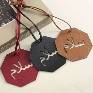 Exotic Arabic Alphabet <b>Bag</b> <b>Charm</b> Unique Cultural Luggage Tag Pendant Creative Backpack Accessory Travel Souvenir - Product Image 1