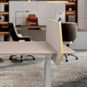 Cloison de bureau acoustique en polyester PET Ofisolution, séparateur de bureau coloré en polyester - Product Image 3