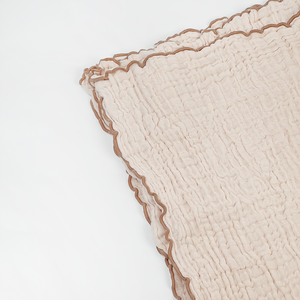 Cubiertas de Lactancia de Gasa con Volantes Grandes de Algodón Crepé Personalizadas, Estilo Europeo-Americano, Cómodas, Ecológicas, Muselina para Bebés Recién Nacidos - Product Image 4