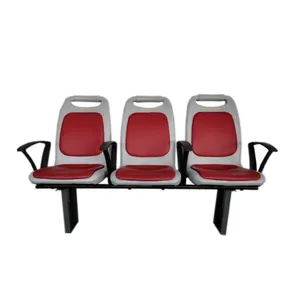 Asiento fijo para Barco de Seguridad con descuento de fabricante VST, asiento para yate turístico para tres personas, asiento universal para banco de ferry con brazo barato