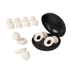 Tappi per Orecchie Riutilizzabili in Silicone Morbido con Cancellazione del Rumore per Lavoro, Studio, Viaggi, Protezione, Vestibilità Confortevole - Product Image 5