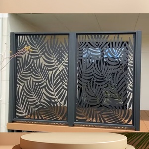 Panneaux décoratifs en acier galvanisé découpés au laser, directement de l'usine, avec un design <span class=keywords><strong>ajouré</strong></span> personnalisé - Product Image 1