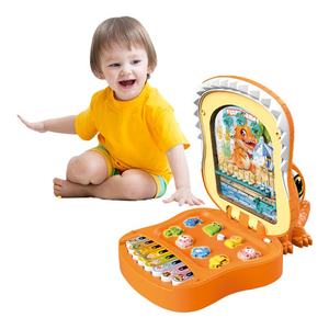 Jacko Toys Musique Apprentissage Éducatif <span class=keywords><strong>2</strong></span> en 1 Dinosaure Clavier Électronique Marbres Jeu Jouets pour Enfants - Product Image 6