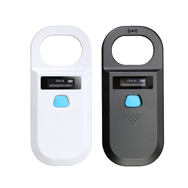 WYUAN W90A 134.2KHz FDX-B Handheld Animal Tag RFID Reader Pet Cat Dog Fish Cattle Sheep Microchip Scanner Wireless ISO11784/85