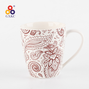 Markdown xương mới Trung Quốc 11oz <span class=keywords><strong>Mug</strong></span> sứ với kết hợp mô hình xử lý hình dạng phổ biến cho cà phê và sữa cho nhà và văn phòng sử dụng - Product Image 1