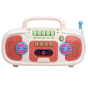 Popular Children's Plastic Puzzle Machine Early Education Music & Fashion Recorder Unisex Baby Toys Wholesale