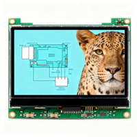 Module LCD TFT personnalisé 480x272 avec écran tactile résistif et rétroéclairage LED pour lecteur multimédia portable avec entrée vidéo