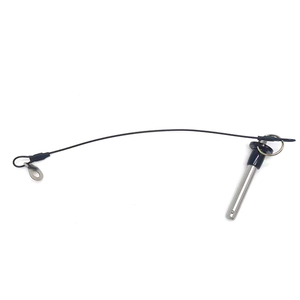 Pasadores de Bloqueo de Bola de Acero Inoxidable de Aleación M5-M25 con Botón de Presión y Liberación Rápida, con Cable de 24cm y Acabado Pulido - Product Image 5