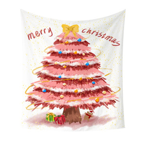 Novo Pano de Fundo de Natal 2022 Estilo Coreano com Padrão Geométrico Abstrato Lavável à Máquina para Decoração de Casa e Parede - Product Image 3