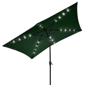 Logo personnalisé de conception OEM, Parasol Commercial de 2M 2.7M 8 pieds 9 pieds avec support/ - Product Image 2