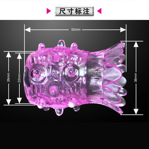 Anillo para pene de TPE con diseño de piña de cristal, 50 mm x 38 mm, para uso adulto - Product Image 1
