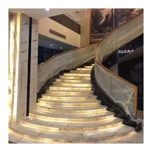 Atacado Barato China Guangzhou Mármore Azulejo para Stiars Piso mármore escada passo