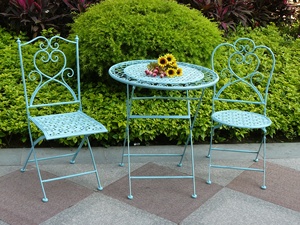 Ensemble <span class=keywords><strong>Table</strong></span> de salle à manger de <span class=keywords><strong>bistrot</strong></span>, bon marché, avec 2 chaises de jardin, chaise pour Patio et Restaurant - Product Image 2