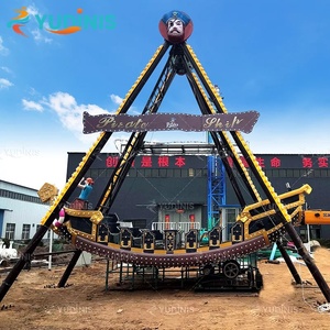 <span class=keywords><strong>Grand</strong></span> équipement de parc d'attractions, manège populaire pour enfants et adultes, balançoires, nouveau design, bateau <span class=keywords><strong>pirate</strong></span> en fibre de verre 40 places à vendre - Product Image 1