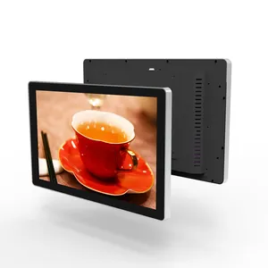 27Inch Android Box Digital Signage Wifi Wall Mounted Digital Signage Lcd Reclame Display Voor Bedrijfstentoonstellingen