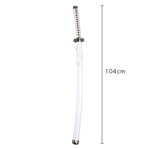 Japon Anime <span class=keywords><strong>One</strong></span> <span class=keywords><strong>Piece</strong></span> Samurai Katana Roronoa <span class=keywords><strong>Zoro</strong></span> Wado Ichimonji 104cm Bambou Bois Épée Jouet pour Jeu de Rôle - Product Image 2
