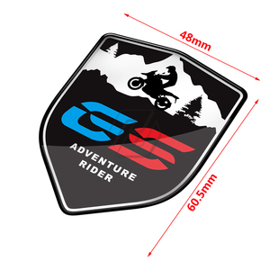 Pegatina 3D para motocicleta <span class=keywords><strong>Triumph</strong></span> Tiger 1050, Ducati Multistrada, BMW R1200GS R1250GS Africa Twin ADV, pegatina para motociclista de aventura - Product Image 5