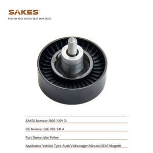 Sakes Auto-Onderdelen 06e903341a Fabriek Groothandel Auto-Onderdelen Auto-Motorsystemen Soepele Poelie Voor Vw Audl - Product Image 2