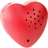 Enregistreurs vocaux numériques de 30 secondes Module de son enregistrable en forme de cœur personnalisé pour jouets en peluche
