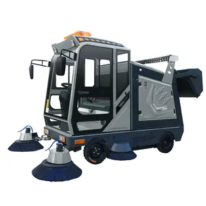 2300 High Performance Durable Powerful Dust Control System Asphalt Road Sweeper