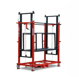 Construcción del hogar Gran altitud Auto Decoración Móvil plegable de plataforma elevadora Control remoto Polipasto - Product Image 1