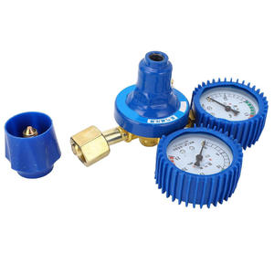 Réducteur de pression antichoc en laiton pour bouteille de réservoir d'oxygène et de CO2 - Product Image 1