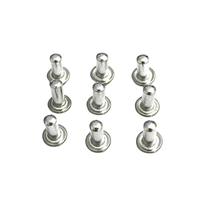 Rivets aveugles en acier inoxydable bon marché, zingués, à tête bouton OEM pour l'assemblage de manches de couteaux
