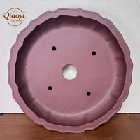 Pot de fleurs contemporain classique écologique en céramique Yixing non émaillée, pot à bonsaï, pot à succulentes sur pied, pots de fleurs durables