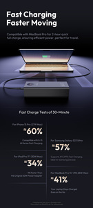 Banque d'alimentation <span class=keywords><strong>ROMOSS</strong></span> 30000mAh haute capacité à charge rapide avec porte-clés, avec type-C et batterie Li-polymère - Product Image 4