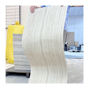 Bán buôn của Trung Quốc khai hoang linh hoạt đá travertine Veneer hiện đại không thấm nước bên ngoài bức tường trang trí Bảng điều chỉnh Granite bên ngoài - Product Image 1