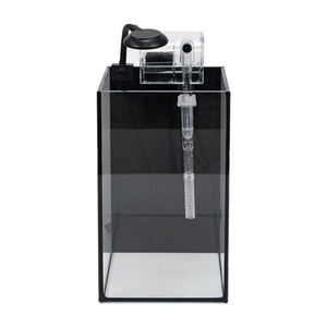 Relaxlines Luxe Ecologische Desktop <span class=keywords><strong>Aquarium</strong></span> Kleine Glazen Viskweektank Led Licht Watervrij Ontwerp 5W Power Box Verpakt - Product Image 1