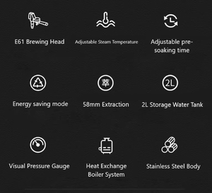Bán tự động Bán buôn máy pha cà phê Máy pha cà phê chuyên nghiệp đầu duy nhất Máy pha cà phê thương mại - Product Image 6