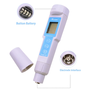 <span class=keywords><strong>CT</strong></span>-<span class=keywords><strong>6020A</strong></span> ความแม่นยำสูงแบบพกพาดิจิตอล <span class=keywords><strong>PH</strong></span> <span class=keywords><strong>Meter</strong></span> ปากกากันน้ำ <span class=keywords><strong>PH</strong></span> ทดสอบน้ำ ATC วิเคราะห์กรดและอัลคาไลน์ - Product Image 5