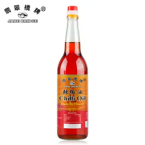 Échantillon en gros d'huile de piment en vrac naturelle gratuite de raffinerie de 650 ml