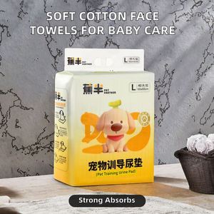 Ventes en gros de coussinets d'entraînement pour animaux de compagnie en tissu non tissé respirant jetables, à séchage rapide et à forte absorption, pour chiots et chiens - Product Image 1