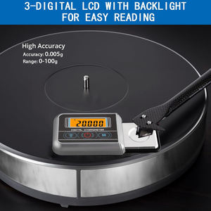 Venta Directa <span class=keywords><strong>de</strong></span> Fábrica, Báscula Electrónica Mini para Joyería, Calibrador <span class=keywords><strong>de</strong></span> Presión <span class=keywords><strong>de</strong></span> <span class=keywords><strong>Aguja</strong></span> para Tocadiscos <span class=keywords><strong>de</strong></span> <span class=keywords><strong>Vinilo</strong></span> <span class=keywords><strong>de</strong></span> Precisión, 100g/0.005g - Product Image 2