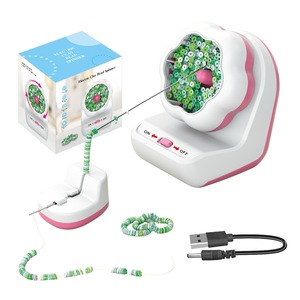 2024 New USB Automatic Beading <strong>Machine</strong> Weaving <strong>String</strong> Rice <strong>Bead</strong> and Broken Silver Adjustable Speed Electric Beading <strong>Machine</strong> Knit - Product Image 4