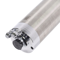 Moteur de broche CNC refroidi par eau HQD 2,2 kW 80 mm ER20 avec roulement pour machine à travailler le bois GDZ-23 220V/380V 400Hz