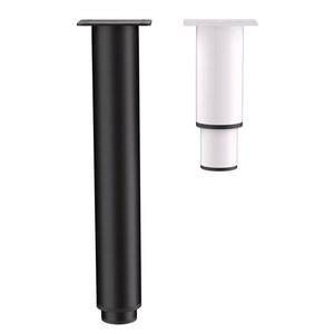 Pieds de support réglables en hauteur blancs pour canapé, table basse, meuble TV, lit, meubles - Résonance - Product Image 3